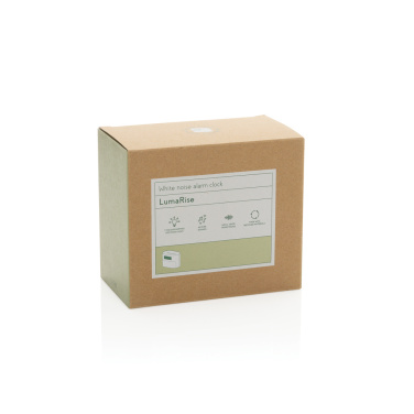 Logo trade ärikingi pilt: LumaRise RCS taaskasutatud plastist valge müraga äratuskell