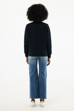 Logo trade reklaamkingi pilt: IQONIQ Elgoni taaskasutatud puuvillast veerandlukuga kampsun