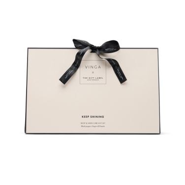 Logotrade reklaamkingituse foto: VINGA x TGL keha- ja kätehoolduskomplekt