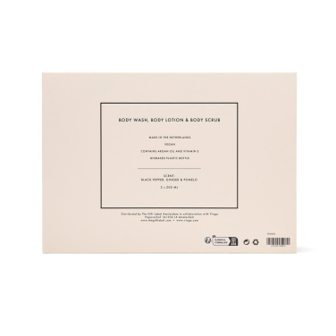 Logotrade ärikingituse foto: VINGA x TGL kehahoolduse kinkekomplekt