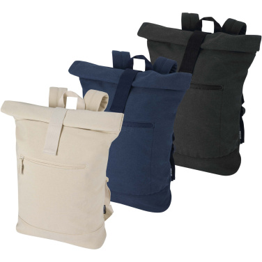 Logotrade firmakingi foto: Recanvas 14” GRS taaskasutatud rullitava kattega seljakott 16L