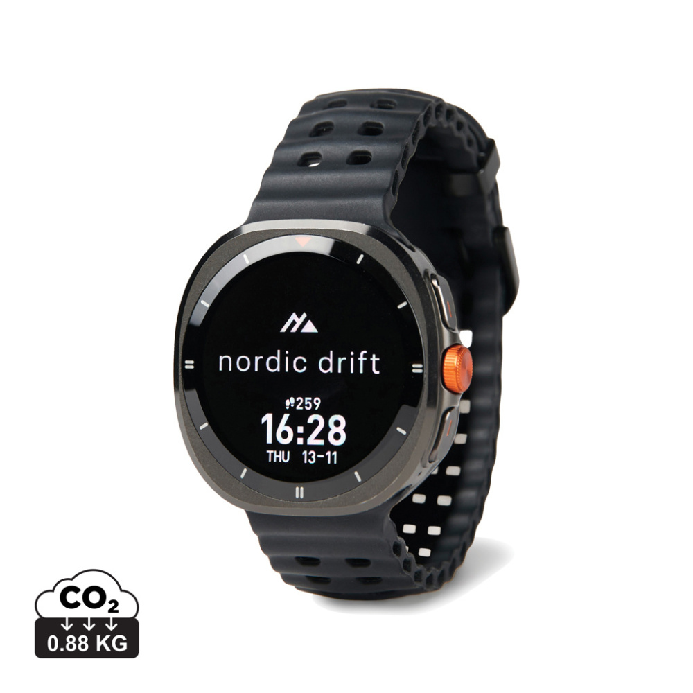 Logotrade firmakingituse foto: Nordic Drift Titan spordikell