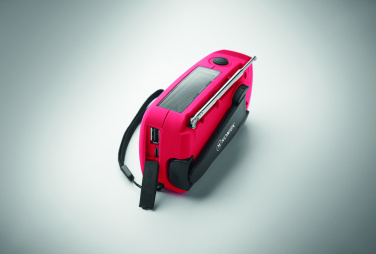 Logo trade firmakingi pilt: Kaasaskantav SOS raadio LED-taskulampiga ONDA