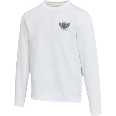 Logotrade ärikingitused pilt: Jasper 280 g/m² unisex OCS orgaanilisest taaskasutatud materjalist ümara kaelusega kampsun