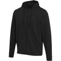 Jasper 280 g/m² unisex OCS orgaanilisest taaskasutatud materjalist kapuutsiga dressipluus, Must