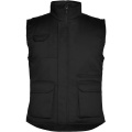 Amanzori kõrge kaelusega vest, Must