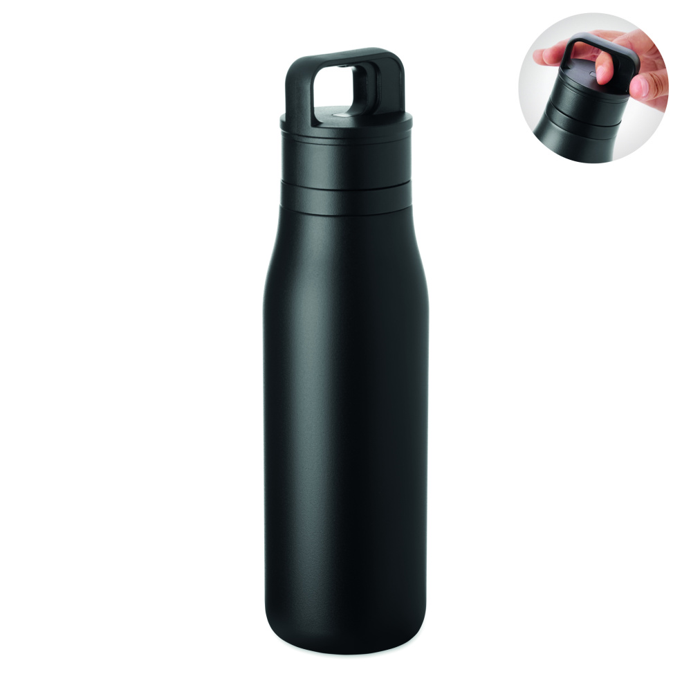 Logo trade reklaamtoote pilt: Topeltseinaga pudel 500ml