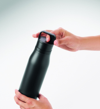 Logo trade reklaamtoote pilt: Topeltseinaga pudel 500ml