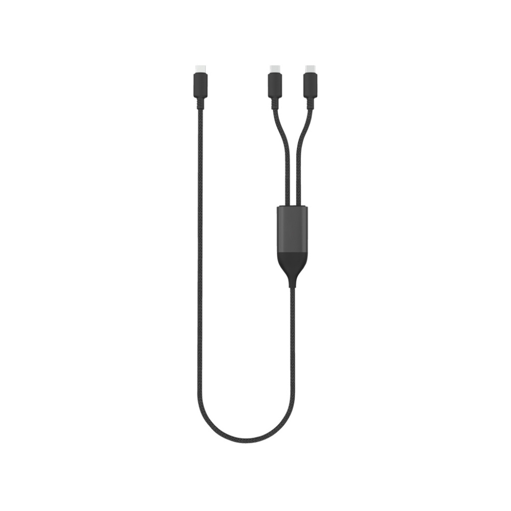 Logo trade reklaamkingi pilt: Terra 100W RCS kahekordne USB-C väljundkaabel