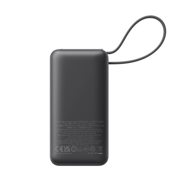 Logo trade meened foto: Anker Nano Power Bank 30W, sisseehitatud USB-C kaabel