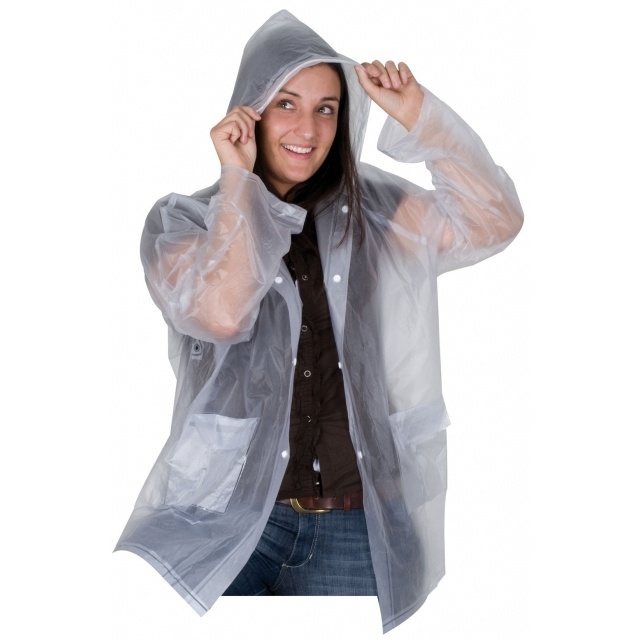 Logo trade liikelahjat tuotekuva: Rain coat 'Clermont-Ferrand'  color transparent