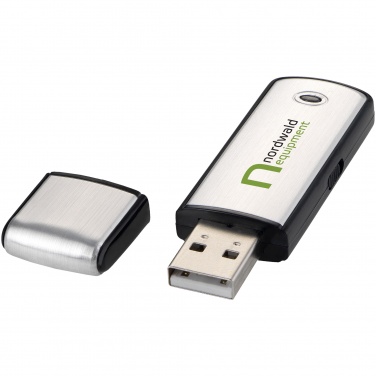 Logo trade liikelahjat mainoslahjat kuva: Neliönmuotoinen USB-tikku, 4 GB