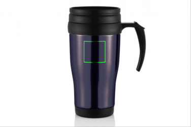 Logotrade liikelahjat kuva: Stainless steel mug, purple blue