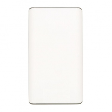 Logotrade mainoslahja tuotekuva: Reklaamtoode: 10.000 mAh powerbank with display, white