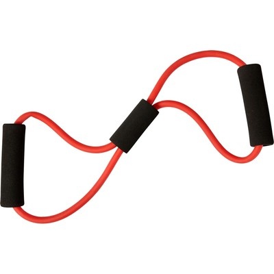 Logotrade mainoslahja tuotekuva: Ärikingitus: Elastic fitness training strap, punane