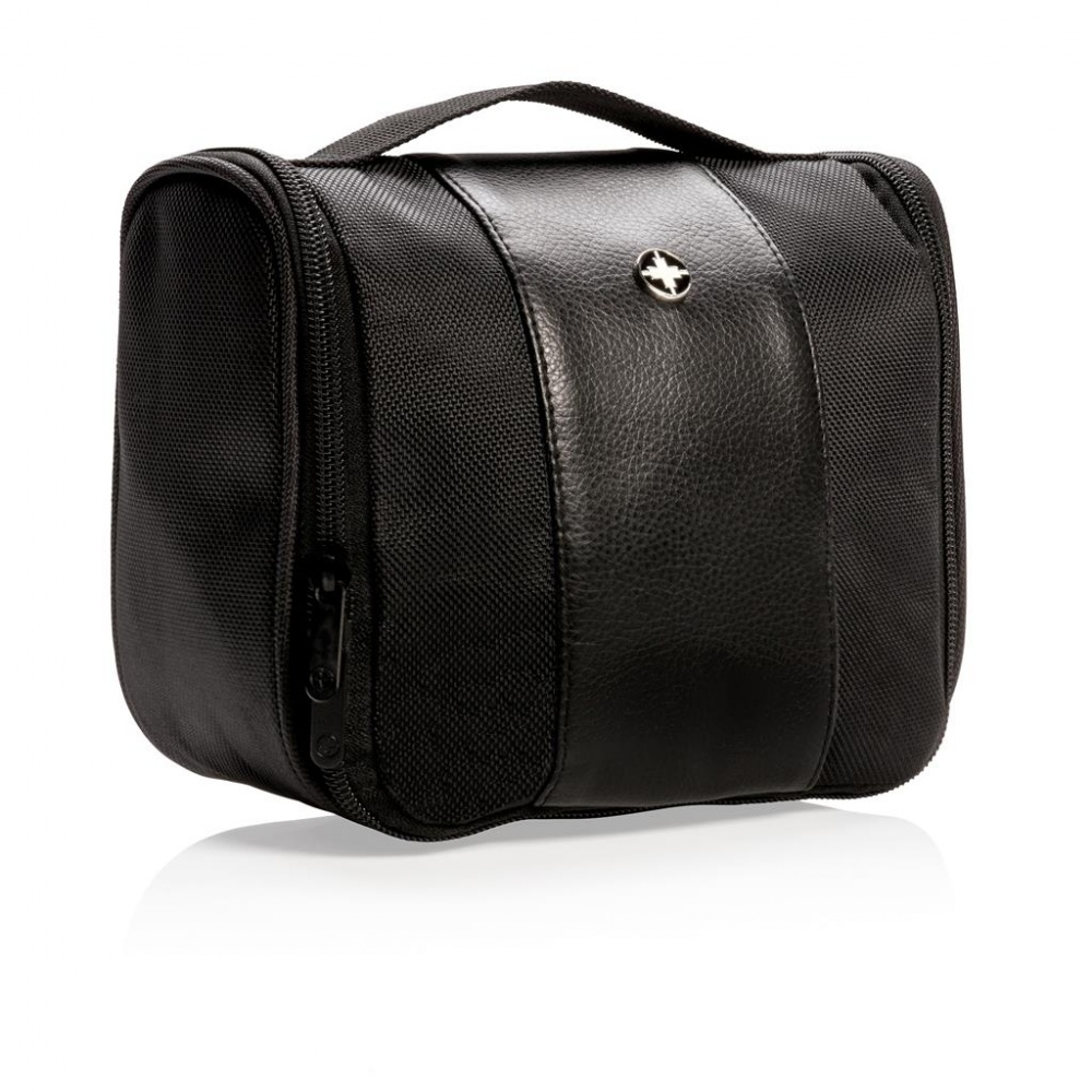 Logo trade mainoslahjat tuotekuva: Meene: Swiss Peak toilet bag, black