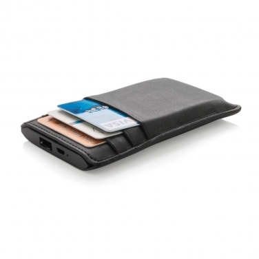 Logotrade mainoslahjat kuva: Reklaamtoode: Swiss Peak Powerbank wallet, black