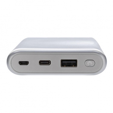 Logotrade mainostuote tuotekuva: Reklaamkingitus: Ultra fast 20.000 mAh powerbank with PD, white