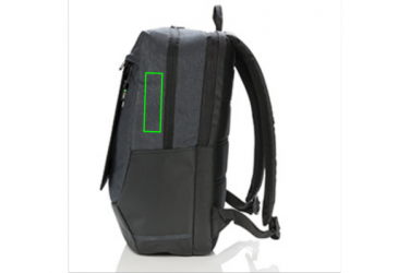 Logo trade mainostuotet tuotekuva: Firmakingitus: Swiss Peak eclipse solar backpack, black