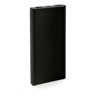 Logotrade liikelahja mainoslahja kuva: Meene: Tempered glass 5000 mAh powerbank, black