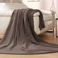 Fleece peitto Memphis, 150x200 cm, vaaleanruskea