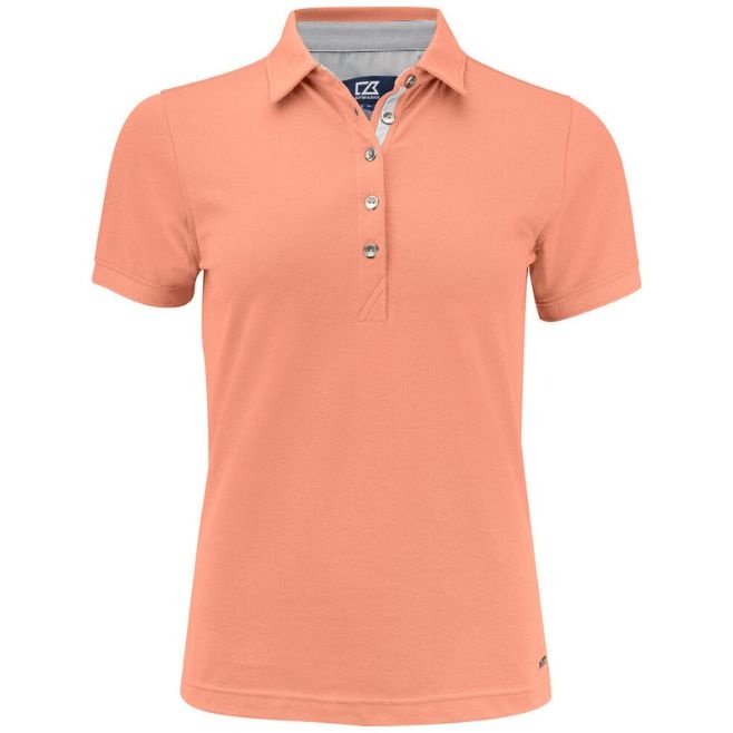 Logotrade mainoslahja ja liikelahja kuva: Advantage  Premium Polo naisille, oranssi