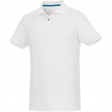 Logo trade liikelahja mainoslahja tuotekuva: Beryl short sleeve men's organic recycled polo