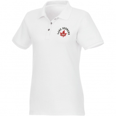 Logotrade liikelahjat mainoslahjat tuotekuva: Beryl short sleeve women's organic recycled polo