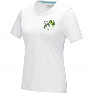 Logotrade mainoslahjat ja liikelahjat tuotekuva: Azurite short sleeve women’s organic t-shirt