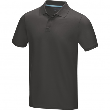 Logo trade mainoslahja kuva: Graphite short sleeve men’s organic polo