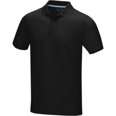 Logotrade mainoslahja tuotekuva: Graphite short sleeve men’s organic polo