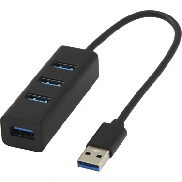 Logotrade mainostuotet kuva: ADAPT alumiininen USB 3.0-keskitin