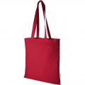 Orissa 140 g/m² organic cotton tote bag 7L, Punainen