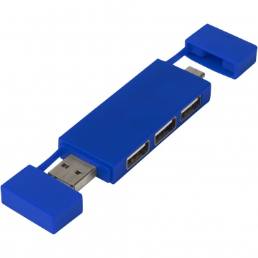 Logo trade mainoslahja ja liikelahja tuotekuva: Mulan Kaksois USB 2.0 -hubi