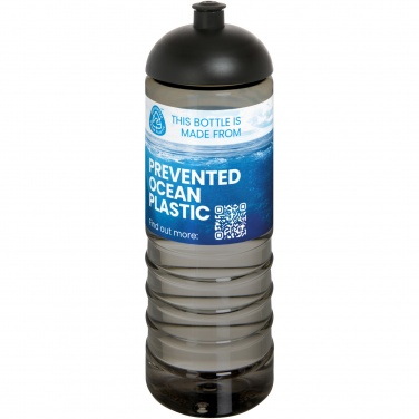 Logotrade mainostuote tuotekuva: H2O Active® Eco Treble 750 ml:n urheilujuomapullo kupukannella 