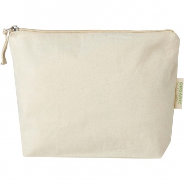 Logo trade mainoslahja ja liikelahja tuotekuva: Orissa 180 g/m² organic toiletry bag 1L