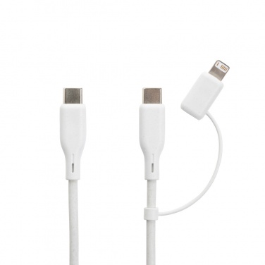 Logo trade liikelahjat mainoslahjat kuva: Boost RCS kierrätetty PET 20W USB-C 2 kpl lataussetti