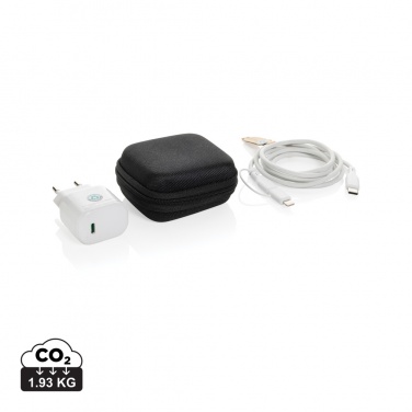 Logo trade mainoslahjat tuotekuva: Boost RCS kierrätetty PET 20W USB-C 2 kpl lataussetti