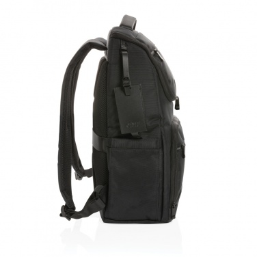 Logotrade liikelahjat mainoslahjat tuotekuva: Swiss Peak AWARE™ RPET Voyager 15.6" reppu kannettavalle