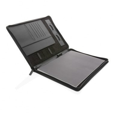 Logo trade liikelahjat mainoslahjat kuva: Swiss Peak Heritage RCS rPU A4 portfolio vetoketjulla