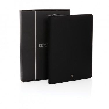 Logo trade mainostuote kuva: Swiss Peak Heritage RCS rPU A4 portfolio vetoketjulla