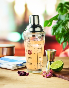 Logo trade mainoslahja ja liikelahja tuotekuva: Cocktail-shaker 400 ml