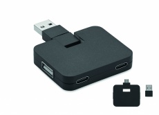 4-porttinen USB-keskitin