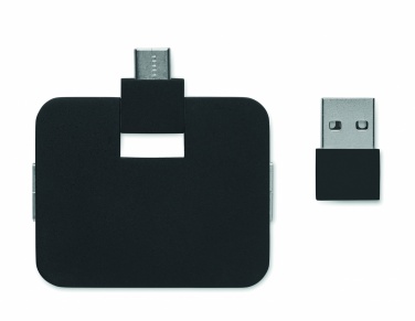 Logo trade mainostuotet tuotekuva: 4-porttinen USB-keskitin