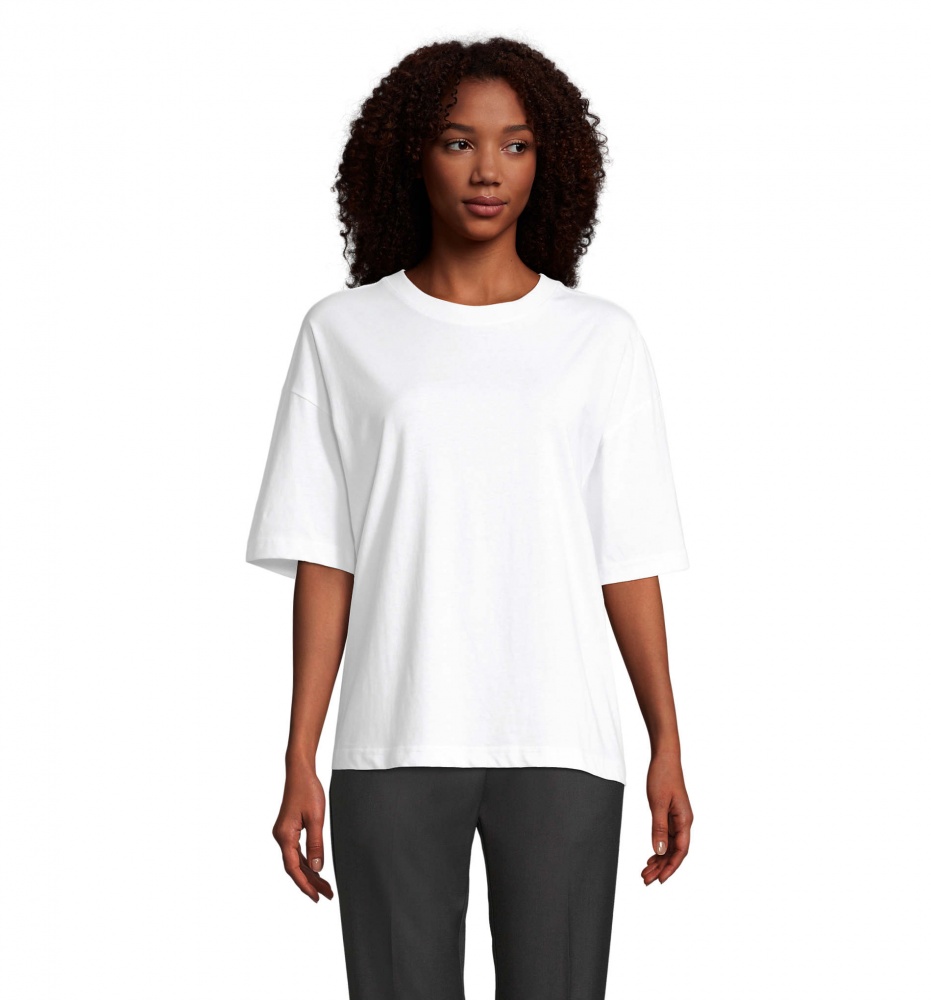 Logo trade mainoslahja kuva: BOXY DAMEN T-SHIRT OVERSIZE