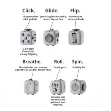 Logotrade liikelahja tuotekuva: Fidget Cube