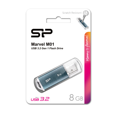 Logotrade mainoslahjat ja liikelahjat tuotekuva: Pendrive Silicon Power Marvel M01 3.0