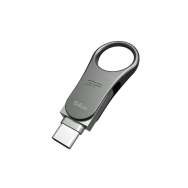 Logotrade liikelahjat mainoslahjat tuotekuva: Pendrive Silicon Power Type-C Mobile C80 3.2 OTG:lle