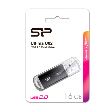 Logotrade liikelahjat mainoslahjat tuotekuva: Pendrive Silicon Power Ultima U02 2.0