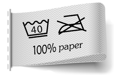 Logo trade mainoslahjat ja liikelahjat kuva: Wash Paper-pussi 950106